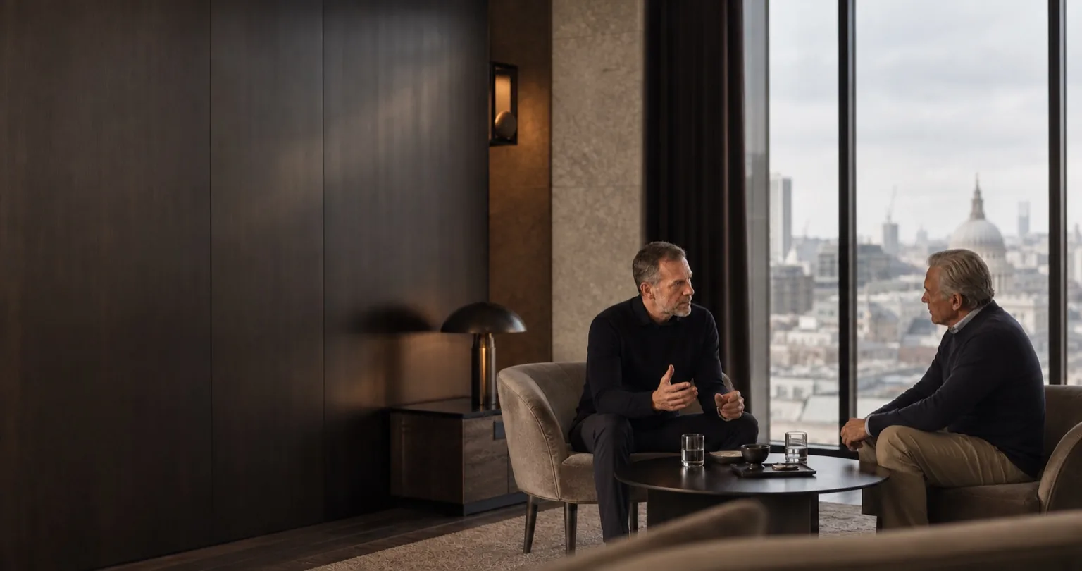 A private executive health consultation in Central London